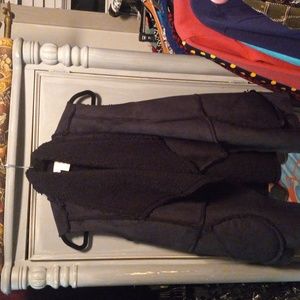 Cozy Caslon black fall/ winter vest Medium